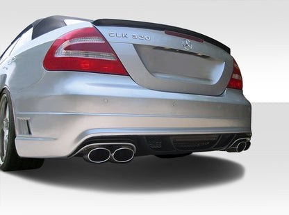 Extreme Dimensions Duraflex W-1 Rear Bumper Cover Compatible With 2003-2009 Mercedes CLK - 1 Piece - 108829