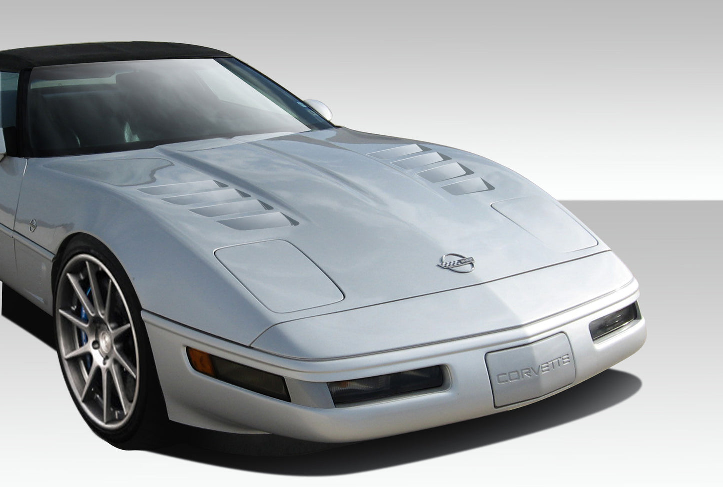 Extreme Dimensions Duraflex GT Concept Hood Compatible With 1985-1996 Chevrolet Corvette - 1 Piece - 108852