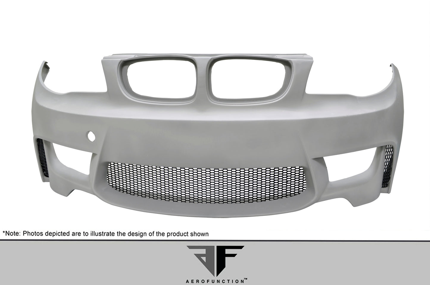 Aero Function AF-1 Front Bumper Cover Compatible With 2008-2013 BMW 1 Series - 1 Piece - 108856
