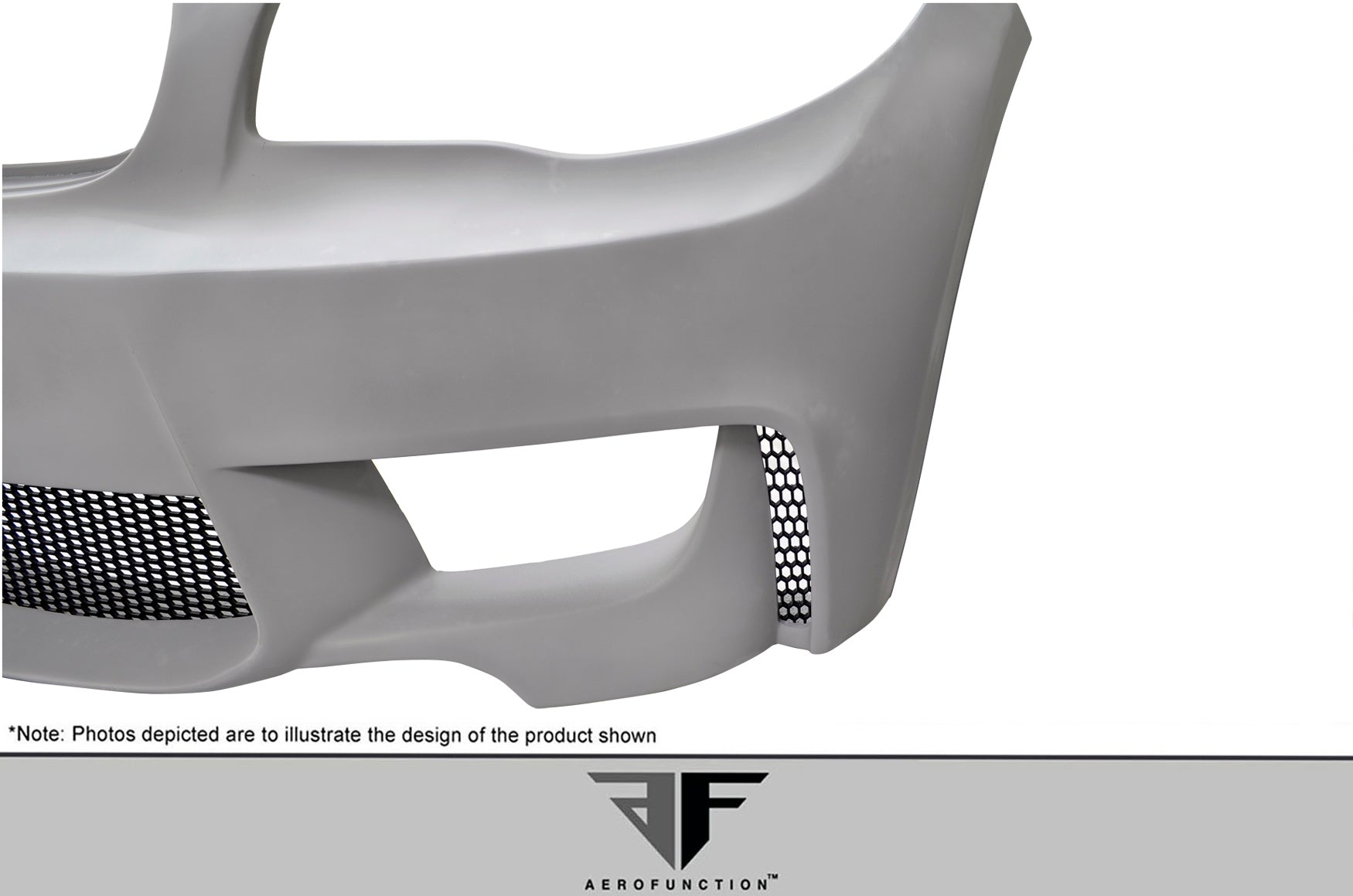 Aero Function AF-1 Front Bumper Cover Compatible With 2008-2013 BMW 1 Series - 1 Piece - 108856