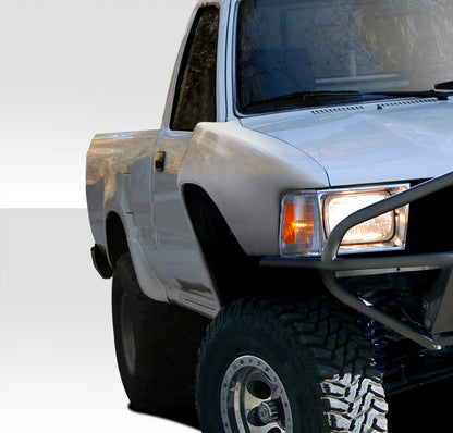 Extreme Dimensions Duraflex Bulge Front Fenders Compatible With 1989-1995 Toyota Pickup - 2 Piece - 108878