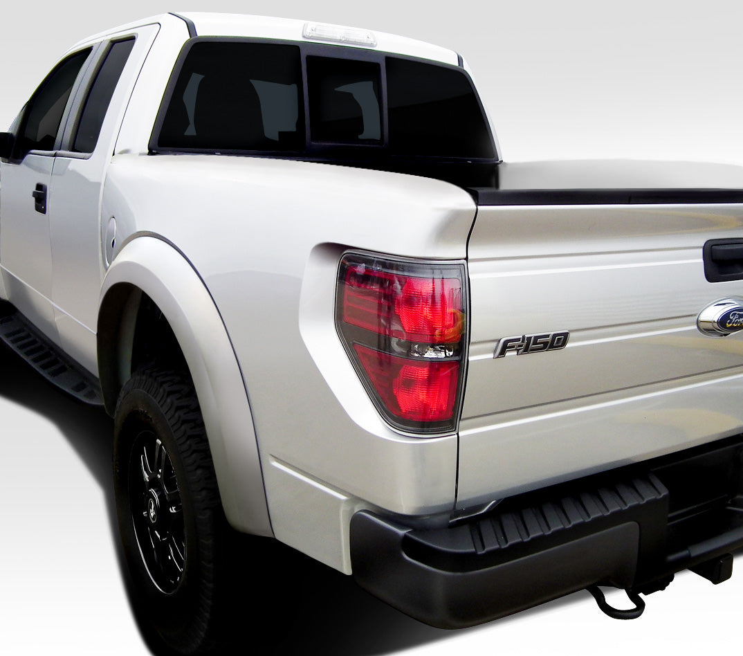 Extreme Dimensions Duraflex Bulge Rear Fenders Compatible With 2004-2014 Ford F150 - 2 Piece - 108885