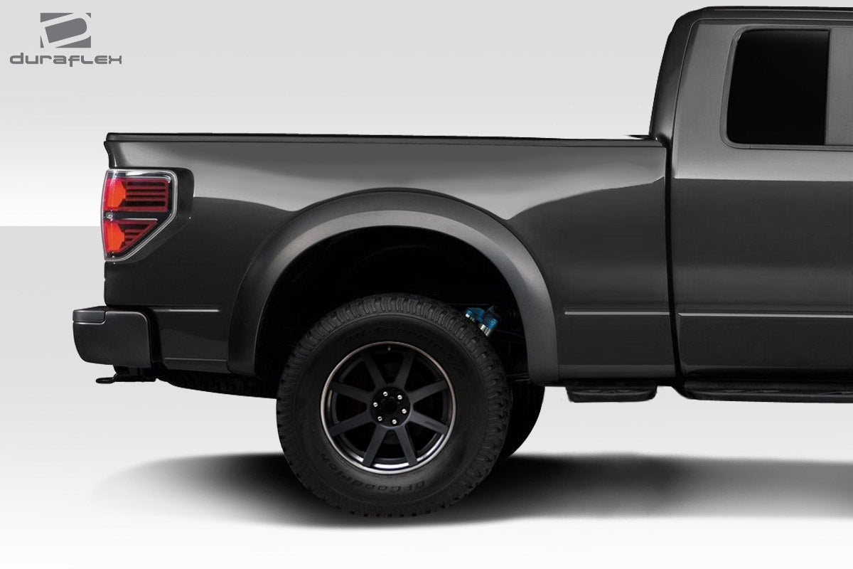 Extreme Dimensions Duraflex Bulge Rear Fenders Compatible With 2004-2014 Ford F150 - 2 Piece - 108885