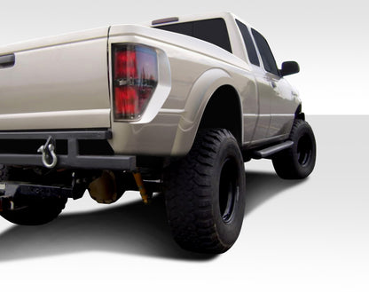Extreme Dimensions Duraflex Bulge Rear Fenders Compatible With 1993-2011 Ford Ranger - 108886
