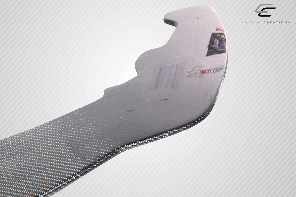 Carbon Creations GT Racing Front Lip Spoiler Compatible With 2012-2017 Hyundai Veloster - 1 Piece - 108900