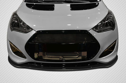 Carbon Creations GT Racing Front Lip Spoiler Compatible With 2012-2017 Hyundai Veloster - 1 Piece - 108900