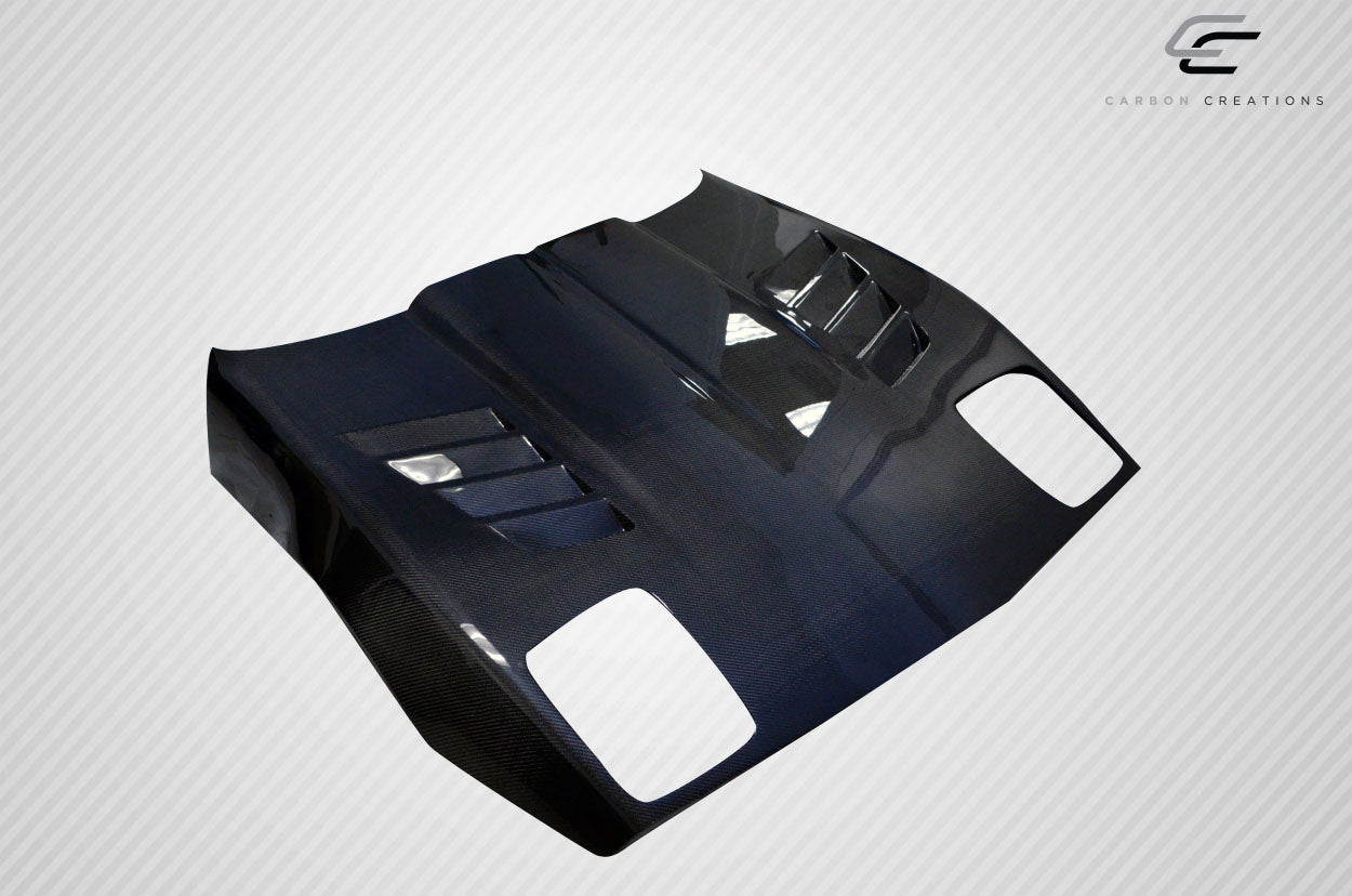 Carbon Creations GT Racing Hood Compatible With 1985-1996 Chevrolet Corvette - 1 Piece - 108910
