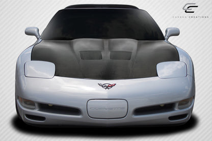 Carbon Creations GT Concept Hood Compatible With 1997-2004 Chevrolet Corvette - 1 Piece - 108911