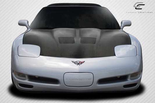 Carbon Creations GT Concept Hood Compatible With 1997-2004 Chevrolet Corvette - 1 Piece - 108911