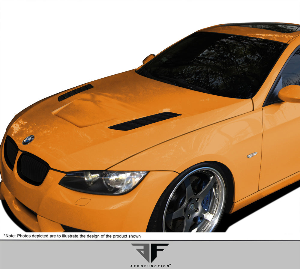 Aero Function AF-1 Hood Compatible With 2007-2010 BMW 3 Series - 1 Piece - 108915