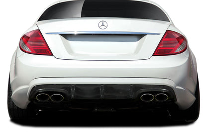 Aero Function AF-1 Rear Lip Add On Spoiler Compatible With 2007-2009 Mercedes CL 63 - 1 Piece - 108924