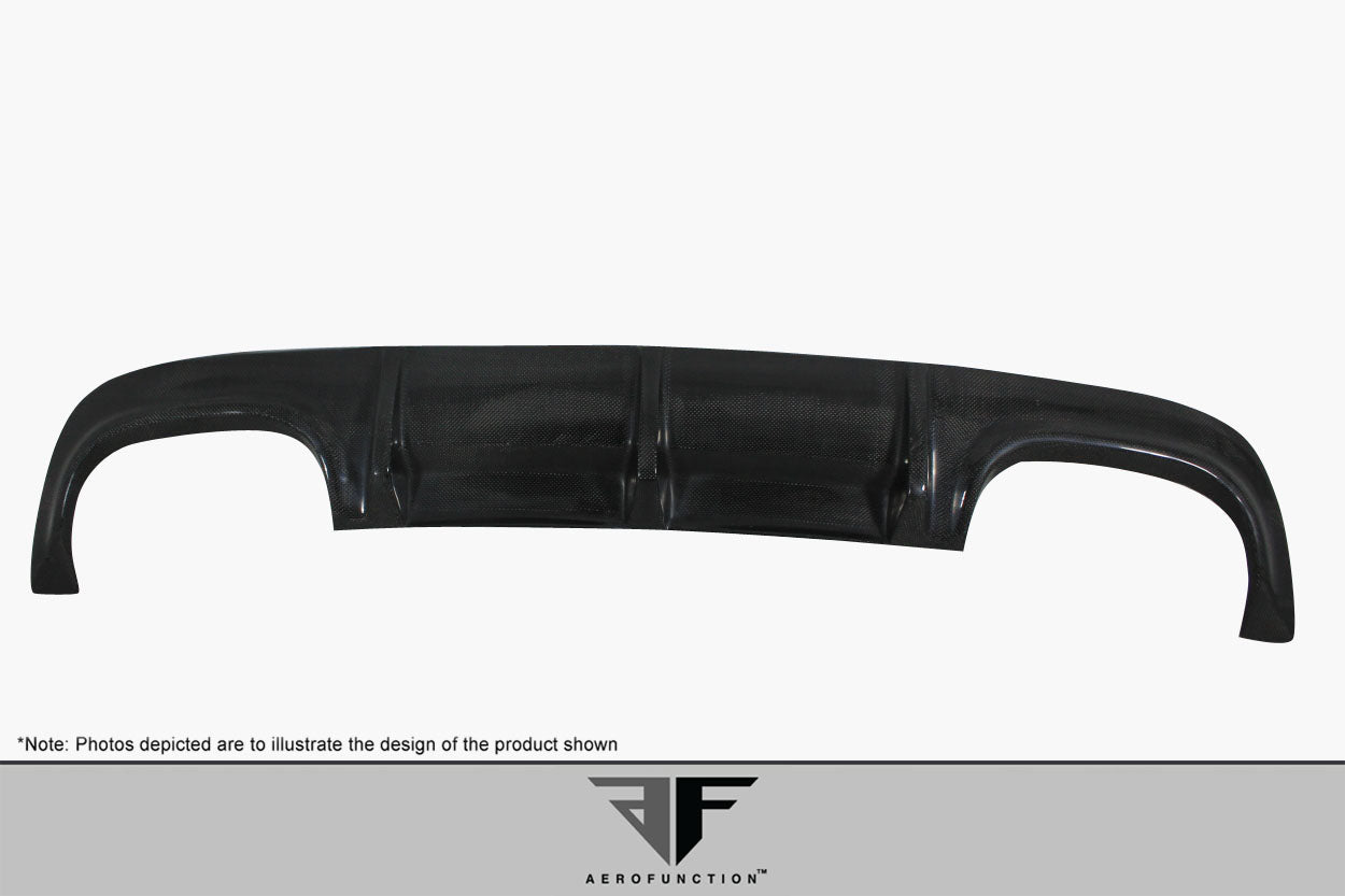 Aero Function AF-1 Rear Lip Add On Spoiler Compatible With 2007-2009 Mercedes CL 63 - 1 Piece - 108924