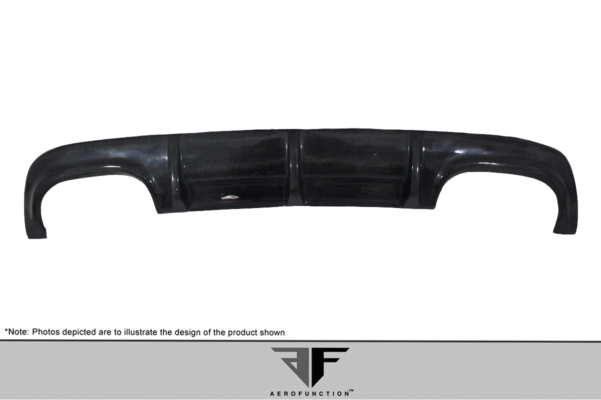 Aero Function AF-1 Rear Lip Add On Spoiler Compatible With 2007-2009 Mercedes CL 63 - 1 Piece - 108924