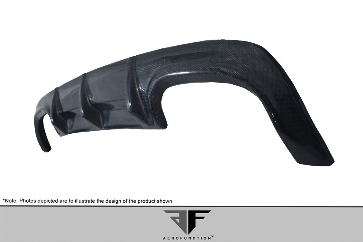 Aero Function AF-1 Rear Lip Add On Spoiler Compatible With 2007-2009 Mercedes CL 63 - 1 Piece - 108924