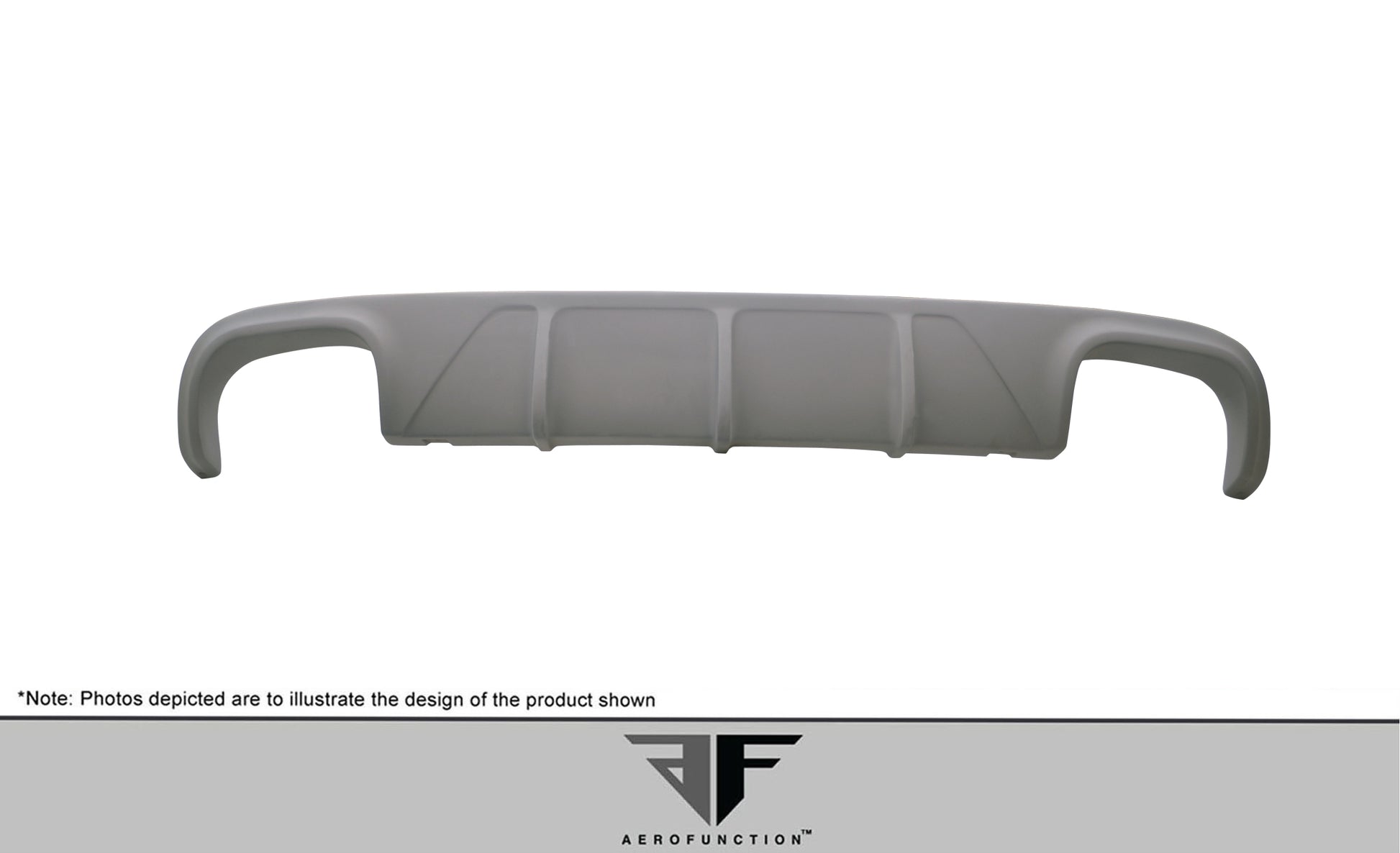 Aero Function AF-2 Rear Lip Add On Spoiler Compatible With 2009-2011 Porsche 997 - 1 Piece - 108928