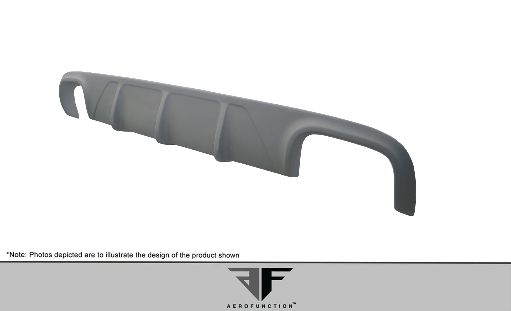 Aero Function AF-2 Rear Lip Add On Spoiler Compatible With 2009-2011 Porsche 997 - 1 Piece - 108928