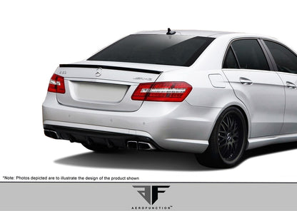 Aero Function AF-3 Rear Lip Add On Spoiler Compatible With 2010-2013 Mercedes E Class - 1 Piece - 108929