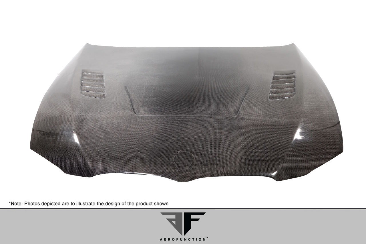 Aero Function AF-1 Carbon Hood Compatible With 2007-2010 BMW 3 Series - 1 Piece - 108932