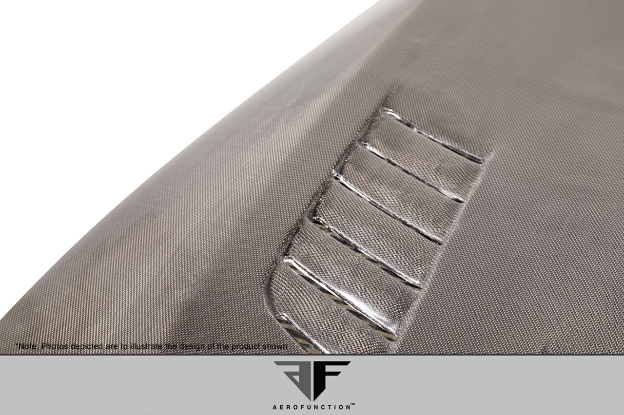 Aero Function AF-1 Carbon Hood Compatible With 2007-2010 BMW 3 Series - 1 Piece - 108932