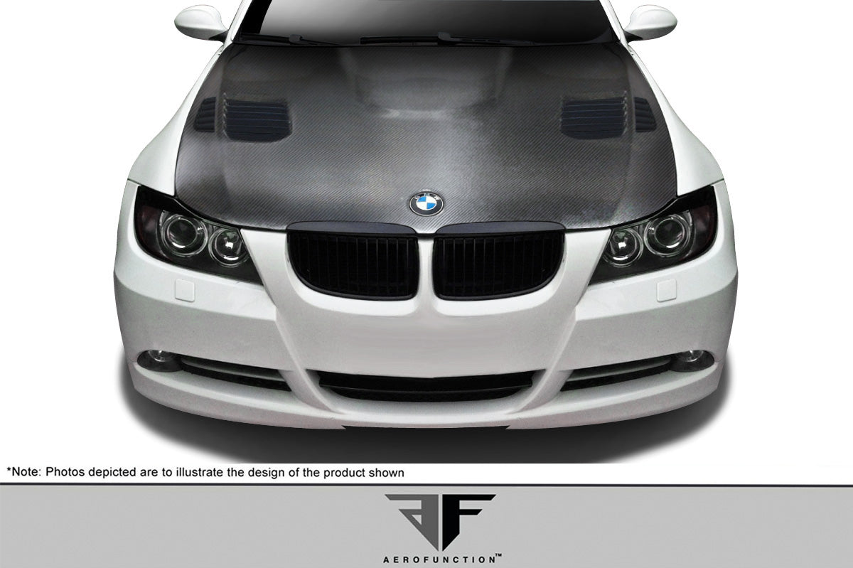 Aero Function AF-1 Hood Compatible With 2006-2008 BMW 3 Series - 1 Piece - 108933