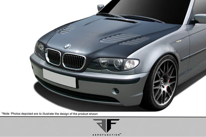 Aero Function AF-2 Hood Compatible With 2002-2005 BMW 3 Series - 1 Piece - 108935