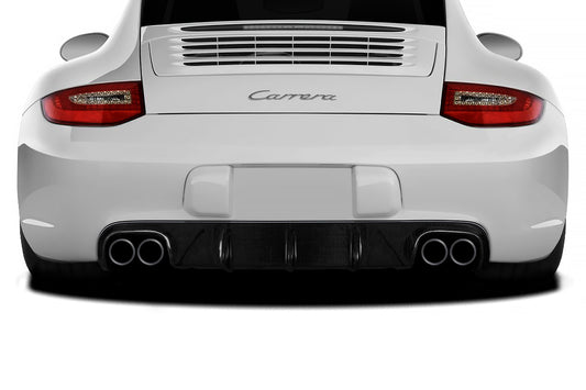 Aero Function AF-2 Carbon Rear Lip Add On Spoiler Compatible With 2009-2011 Porsche 997 - 1 Piece - 108940