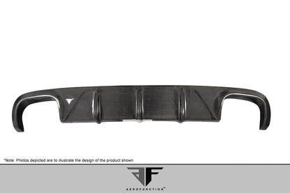 Aero Function AF-2 Carbon Rear Lip Add On Spoiler Compatible With 2009-2011 Porsche 997 - 1 Piece - 108940