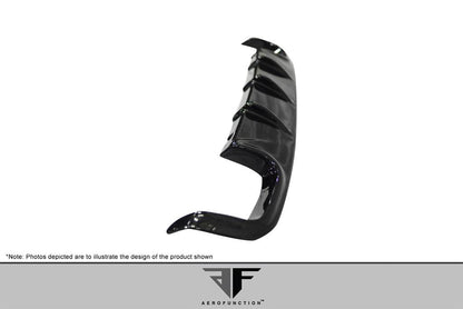 Aero Function AF-2 Carbon Rear Lip Add On Spoiler Compatible With 2009-2011 Porsche 997 - 1 Piece - 108940