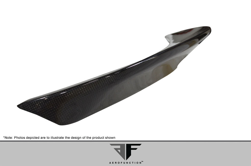 Aero Function AF-1 Carbon Trunk Spoiler Compatible With 2003-2009 Mercedes CLK - 1 Piece - 108950