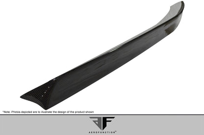 Aero Function AF-3 Wing Spoiler Compatible With 2010-2016 Mercedes E Class - 1 Piece - 108951