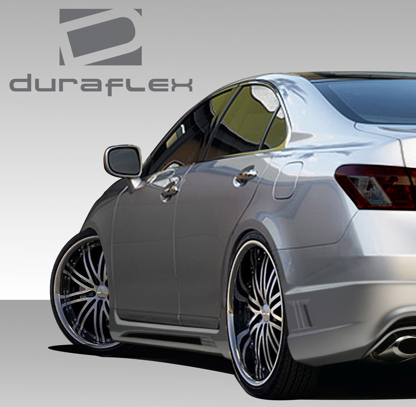 Extreme Dimensions Duraflex AM-S Side Skirts Compatible With 2007-2012 Lexus ES - 2 Piece - 108953