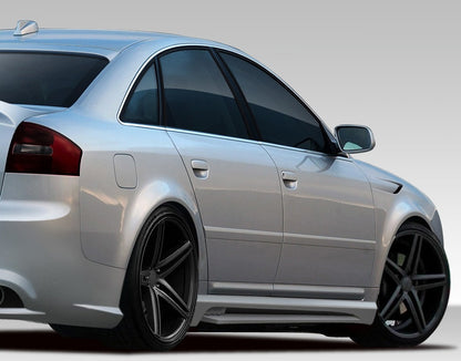 Extreme Dimensions Duraflex CT-R Side Skirts Compatible With 1998-2004 Audi A6 - 2 Piece - 108959