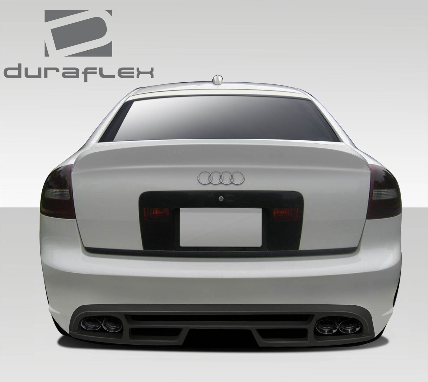 Extreme Dimensions Duraflex CT-R Rear Bumper Cover Compatible With 1998-2004 Audi A6 - 1 Piece - 108960