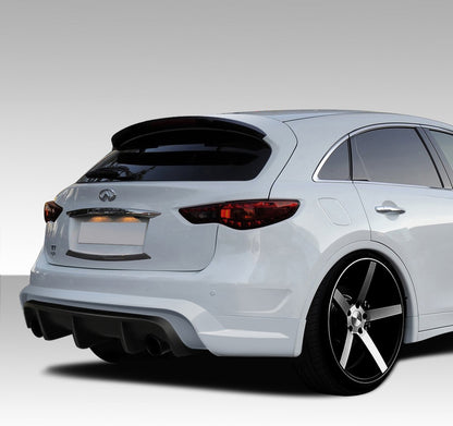 Extreme Dimensions Duraflex CT-R Rear Bumper Cover Compatible With 2009-2017 Infiniti FX - 1 Piece - 108988