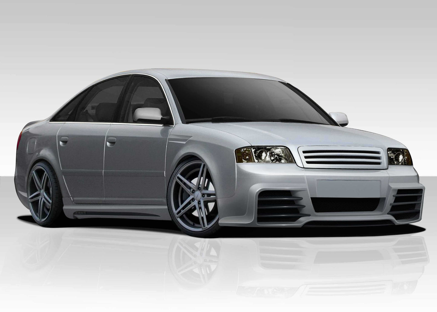 Extreme Dimensions Duraflex CT-R Body Kit Compatible With 1998-2004 Audi A6 - 4 Piece - 109004