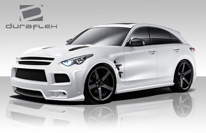 Extreme Dimensions Duraflex CT-R Body Kit Compatible With 2009-2011 Infiniti FX35 FX50 QX70 - 7 Piece - 109011