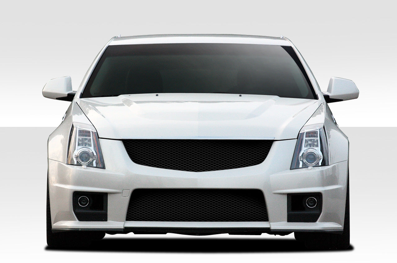 Extreme Dimensions Duraflex CTS-V Look Front Bumper Cover Compatible With 2008-2013 Cadillac CTS - 1 Piece - 109023