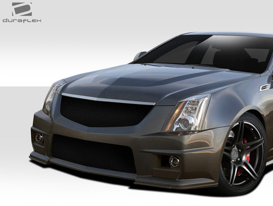 Extreme Dimensions Duraflex CTS-V Look Front Bumper Cover Compatible With 2008-2013 Cadillac CTS - 1 Piece - 109023