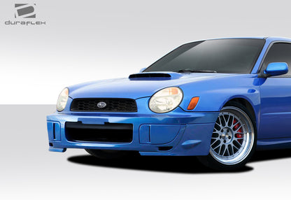 Extreme Dimensions Duraflex STI Look Front Bumper Cover Compatible With 2002-2003 Subaru Impreza - 1 Piece - 109047