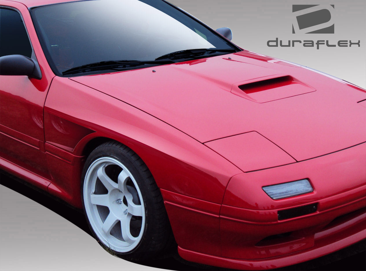 Extreme Dimensions Duraflex FK Sport Front Fenders Compatible With 1986-1991 Mazda RX7 - 2 Piece - 109058