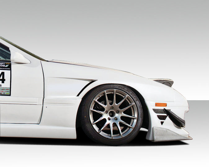 Extreme Dimensions Duraflex FK Sport Front Fenders Compatible With 1986-1991 Mazda RX7 - 2 Piece - 109058