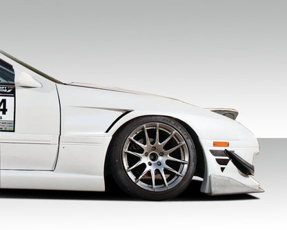 Extreme Dimensions Duraflex FK Sport Front Fenders Compatible With 1986-1991 Mazda RX7 - 2 Piece - 109058