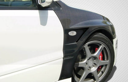 Carbon Creations OEM Look Fender Compatible With 2003-2006 Mitsubishi Evolution - 2 Piece - 109063