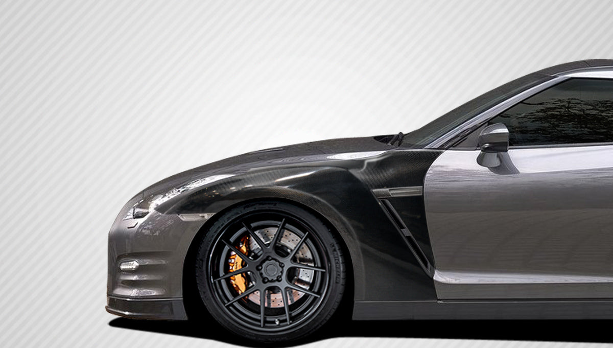 Carbon Creations OEM Look Fenders Compatible With 2009-2021 GT-R R35 - 4 Piece - 109064
