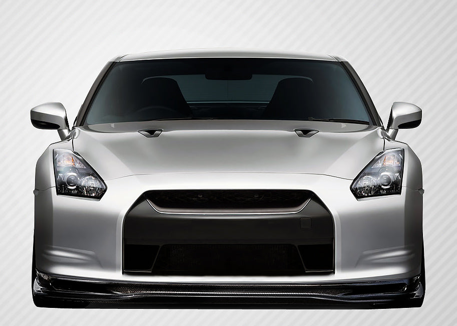 Carbon Creations Eros Version 5 Front Lip Spoiler Compatible With 2009-2011 Nissan GTR - 1 Piece - 109067