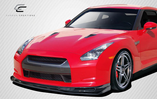 Carbon Creations Eros Version 5 Front Lip Spoiler Compatible With 2009-2011 Nissan GTR - 1 Piece - 109067