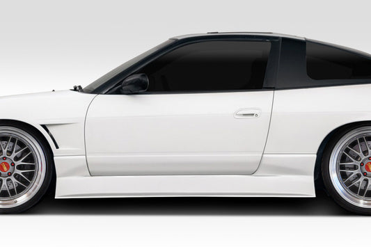 Extreme Dimensions Duraflex Vector Side Skirts Compatible With 1989-1994 Nissan 240SX - 2 Piece - 109070