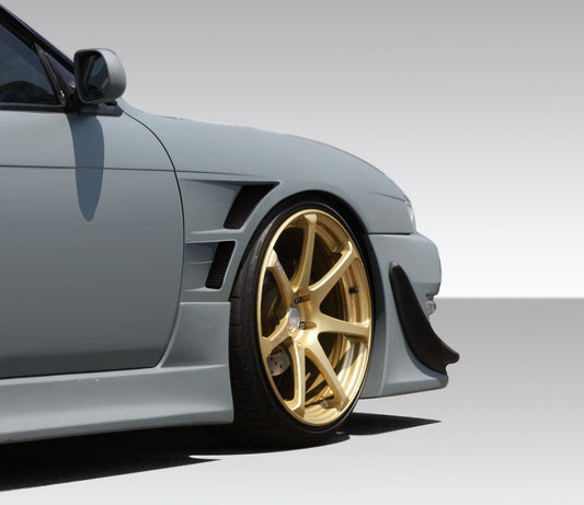 Extreme Dimensions Duraflex B-Sport Front Fenders Compatible With 1997-1998 Nissan 240SX - 2 Piece - 109077