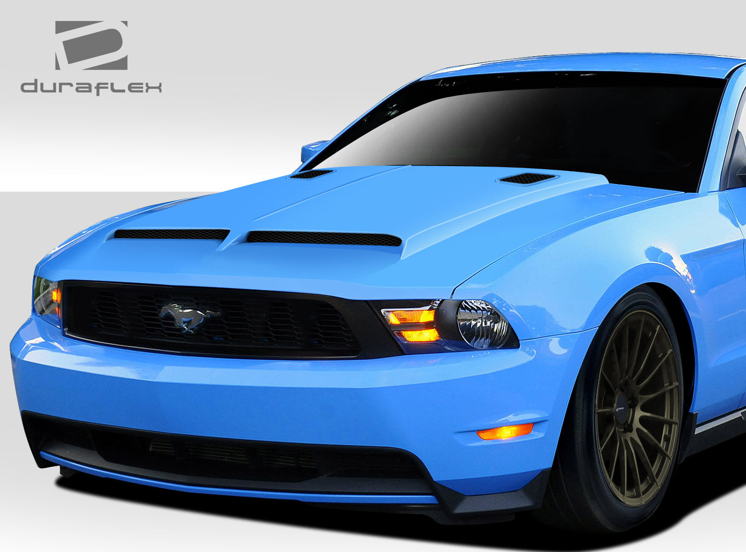 Extreme Dimensions Duraflex GT500 Hood Compatible With 2010-2012 Ford Mustang - 1 Piece - 109243