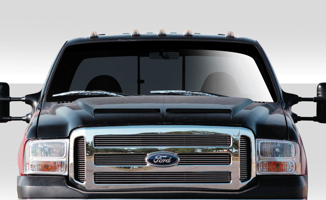 Extreme Dimensions Duraflex CVX Hood Compatible With 1999-2007 Ford Super Duty - 1 Piece - 109247